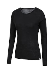 Mountain Warehouse Black Womens Merino II Thermal Top - Image 3 of 5