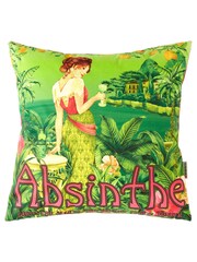 Joe Browns Green Lady Absinthe Reversible Garden Cushion - Image 3 of 4