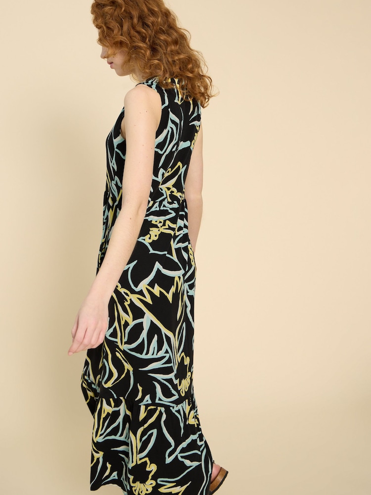 White Stuff Black Jersey Sonia Maxi Dress - Image 2 of 7 White Stuff Black Jersey Sonia Maxi Dress - Image 2 of 7