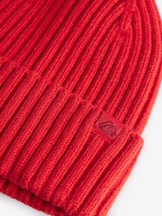 Red Knitted Beanie Hat (1-16yrs) - Image 2 of 3