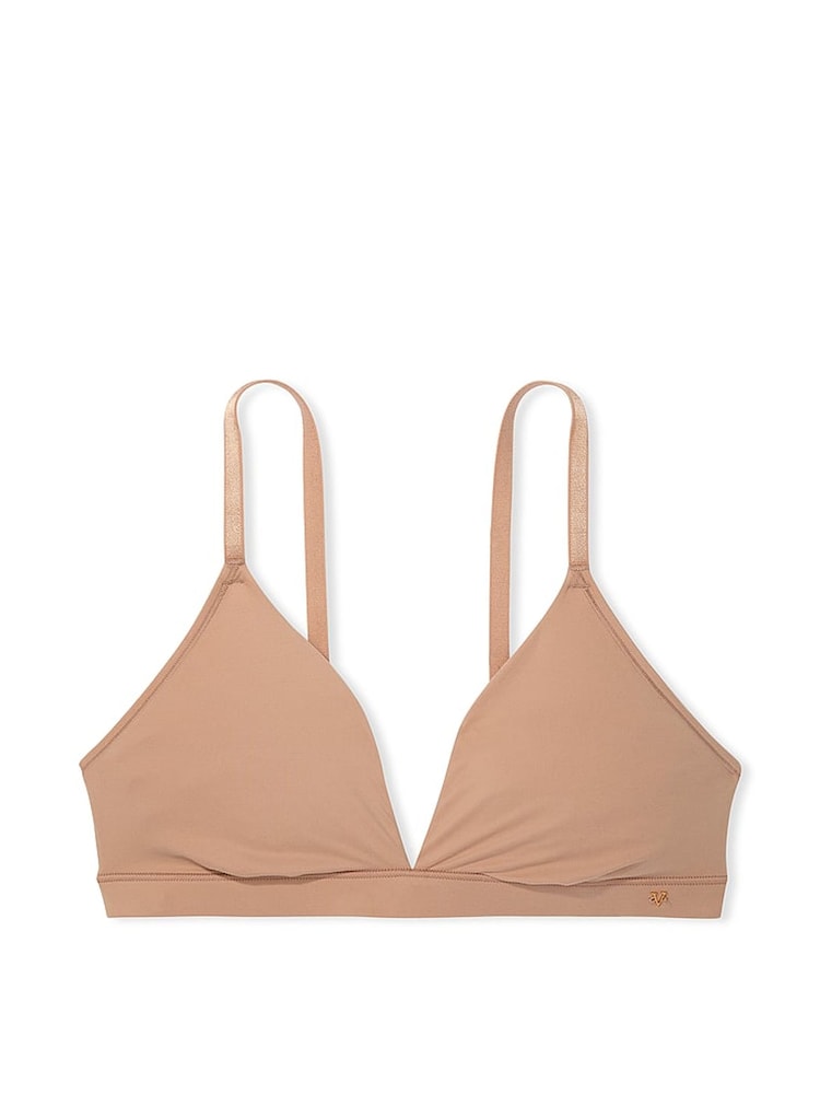 Victoria's Secret Praline Nude FeatherSoft™ Triangle Bralette - Image 3 of 3 Victoria's Secret Praline Nude FeatherSoft™ Triangle Bralette - Image 3 of 3