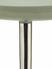 Pacific Sage Green Seline Enamelled Table with Gold Legs - Image 5 of 6