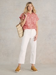 White Stuff Blake Straight Crop Jeans - Image 1 of 7