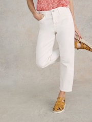 White Stuff Blake Straight Crop Jeans - Image 2 of 7