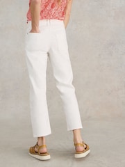 White Stuff Blake Straight Crop Jeans - Image 4 of 7