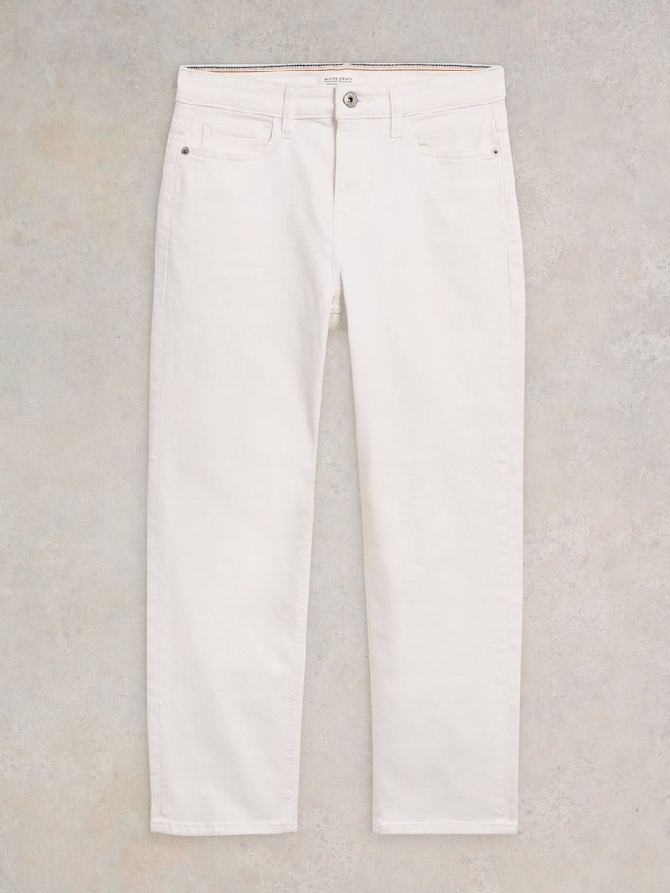 White Stuff Blake Straight Crop Jeans - Image 5 of 7