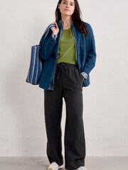 Seasalt Cornwall Black Tide Flow Trousers - Image 3 of 5