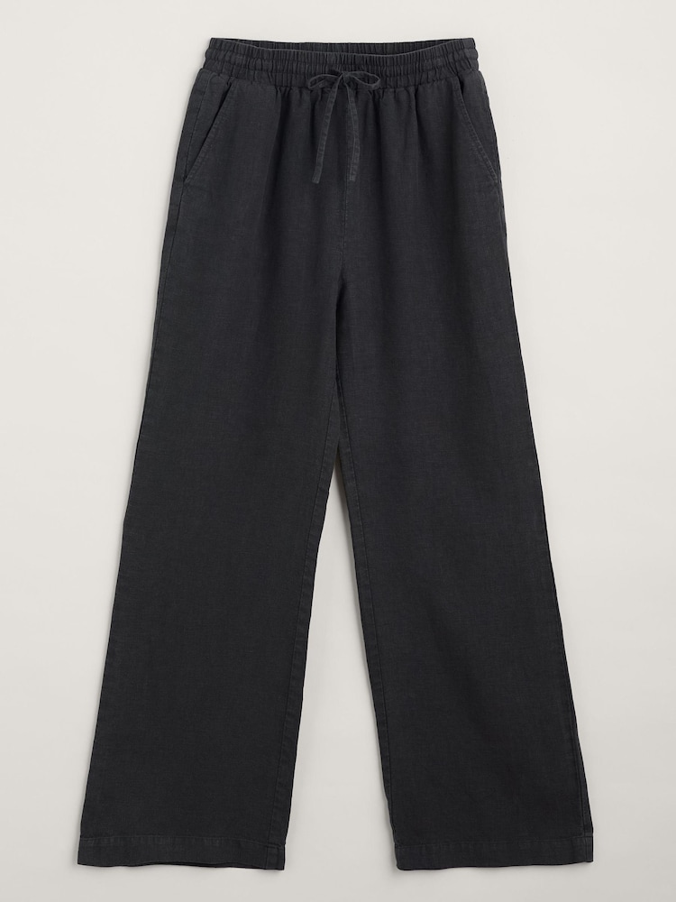 Seasalt Cornwall Black Tide Flow Trousers - Image 4 of 5