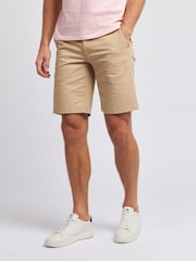 U.S. Polo Assn. Brown Classic Mens Chino Shorts - Image 1 of 9