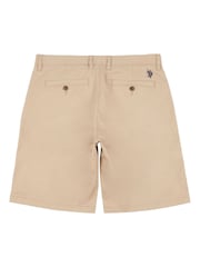 U.S. Polo Assn. Brown Classic Mens Chino Shorts - Image 8 of 9