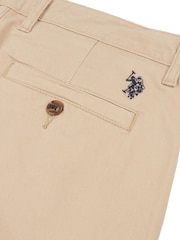 U.S. Polo Assn. Brown Classic Mens Chino Shorts - Image 9 of 9