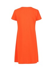 Regatta Orange Balia Swing Silhouette Summer 100% Cotton Dress - Image 2 of 4