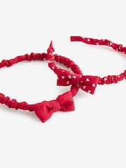 Red Back to School Hair Set - Image 2 of 3