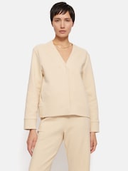 Jigsaw Heavy Crepe Ponte Jacket - Image 1 of 6