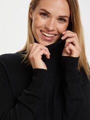 Kaffe Astrid Long Sleeve Regular Fit Roll Neck Jumper - Image 4 of 7