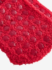 Red Santa Christmas Cosy Ankle Socks - Image 3 of 3