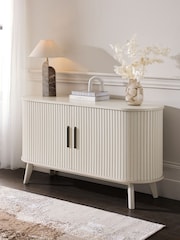 Grey Hyde Tambour Door Sideboard - Image 1 of 9