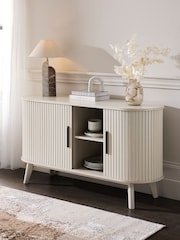 Grey Hyde Tambour Door Sideboard - Image 2 of 9