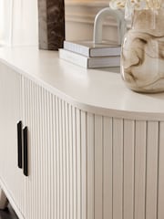 Grey Hyde Tambour Door Sideboard - Image 3 of 9