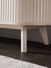 Grey Hyde Tambour Door Sideboard - Image 4 of 9