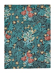Morris & Co Blue Bower Rug - Image 3 of 4