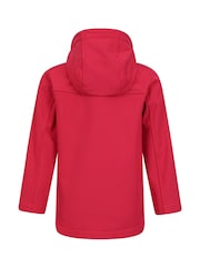 Mountain Warehouse Red Exodus Kids Water Resistant Softshell Jacket - Image 2 of 5