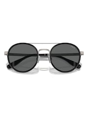 Polo Ralph Lauren Black Round Sunglasses - Image 4 of 5