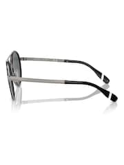 Polo Ralph Lauren Black Round Sunglasses - Image 5 of 5