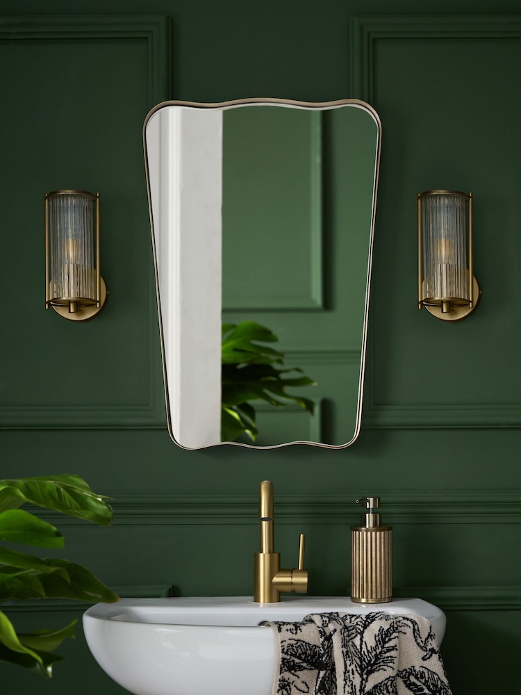 Gold N. Premium Wall Bathroom Mirror - Image 1 of 6