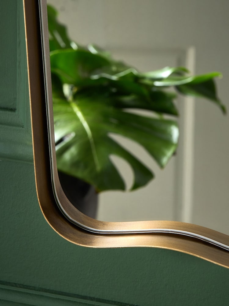 Gold N. Premium Wall Bathroom Mirror - Image 2 of 6