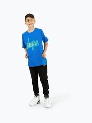 Hype. Boys Green Double 100% Cotton T-Shirt - Image 1 of 5