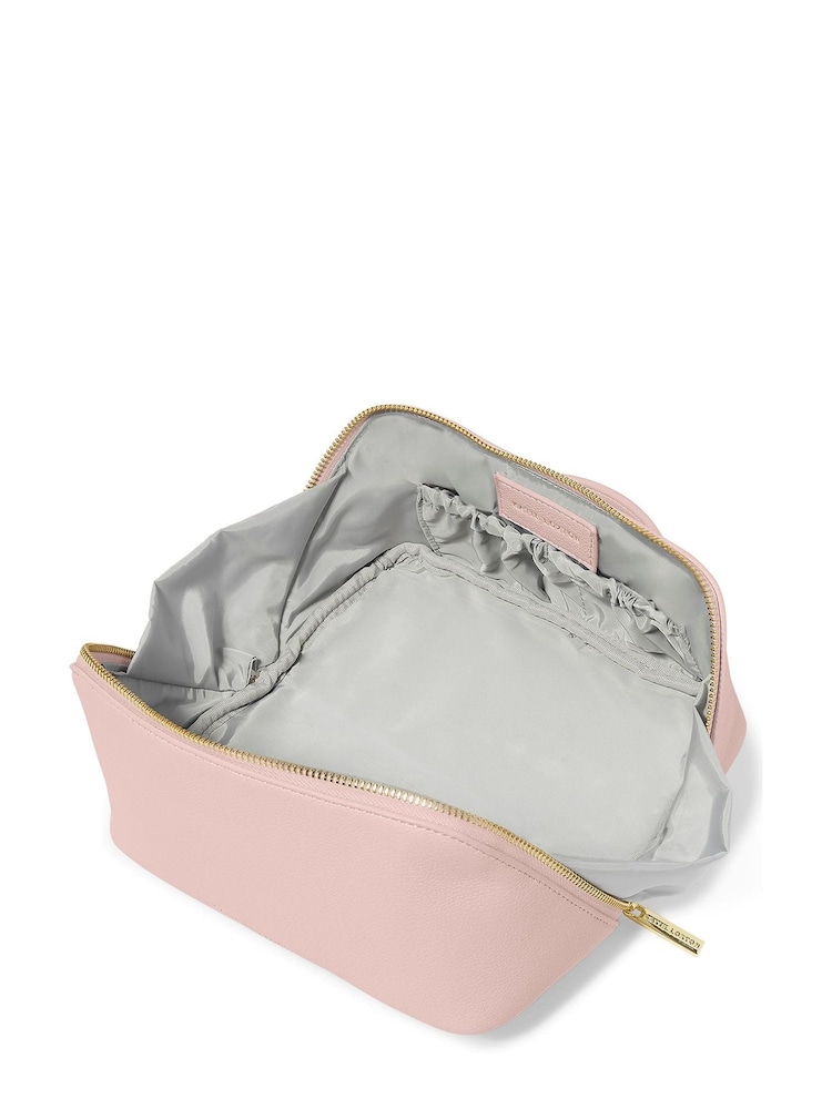 Katie Loxton Pink Medium Make Up Wash Bag - Image 2 of 4