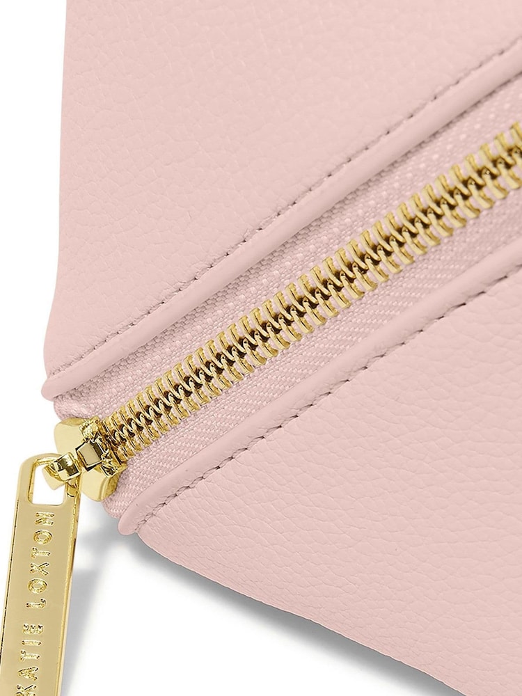 Katie Loxton Pink Medium Make Up Wash Bag - Image 4 of 4