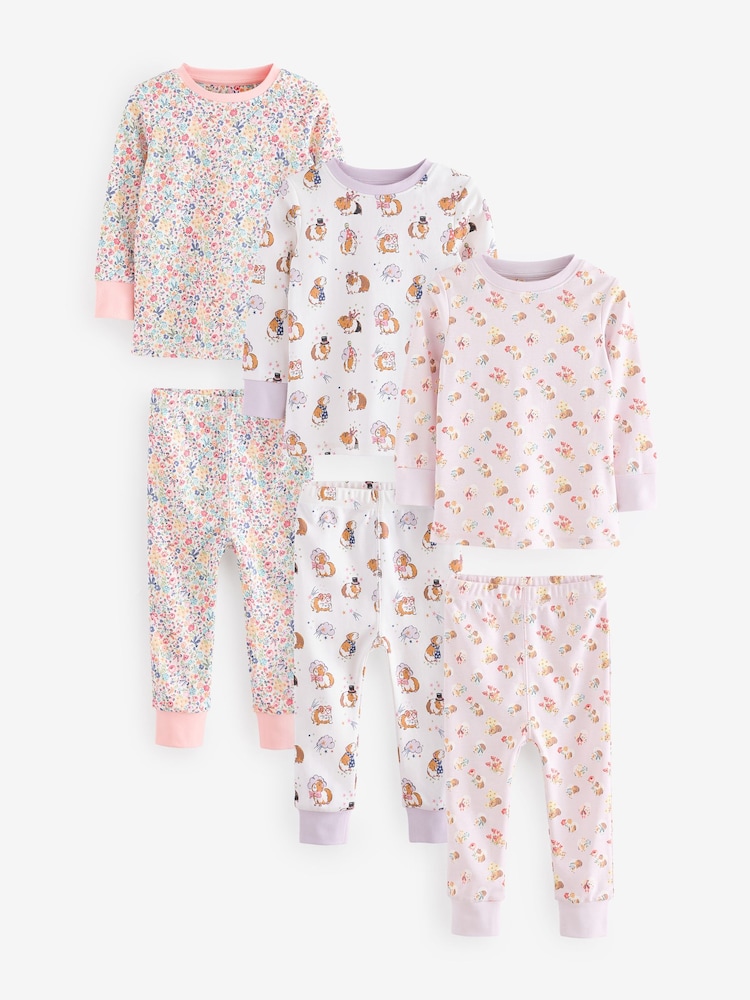 Mehrfarbig - Kuschelige Pyjamas im 3er-Pack - Bild 1 von 9 Mehrfarbig - Kuschelige Pyjamas im 3er-Pack - Bild 1 von 9