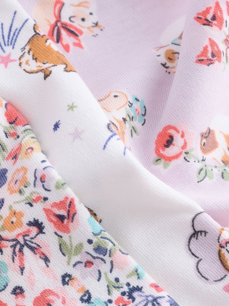 Multi Snuggle Pyjamas 3 Pack - Image 8 of 9