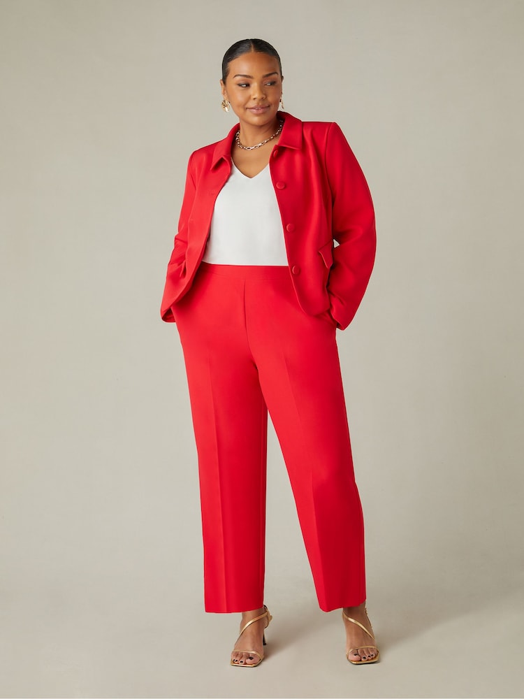 Live Unlimited Red Curve Short Tailored Jacket - Image 1 of 7
