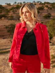 Live Unlimited Red Curve Short Tailored Jacket - Image 6 of 7