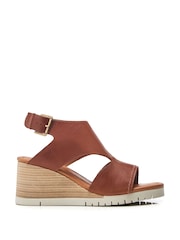 Moda in Pelle Peyten High Front Iber Wedges - Image 1 of 4