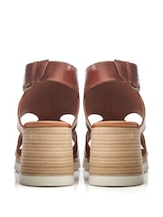 Moda in Pelle Peyten High Front Iber Wedges - Image 3 of 4