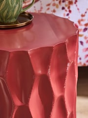 Nina Campbell Red Mora Side Table - Image 2 of 4