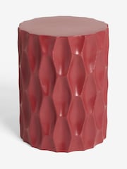 Nina Campbell Red Mora Side Table - Image 3 of 4
