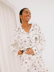 Never Fully Dressed Cream Button Through Pyjamas - Image 2 of 8