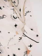 Never Fully Dressed Cream Button Through Pyjamas - Image 4 of 8