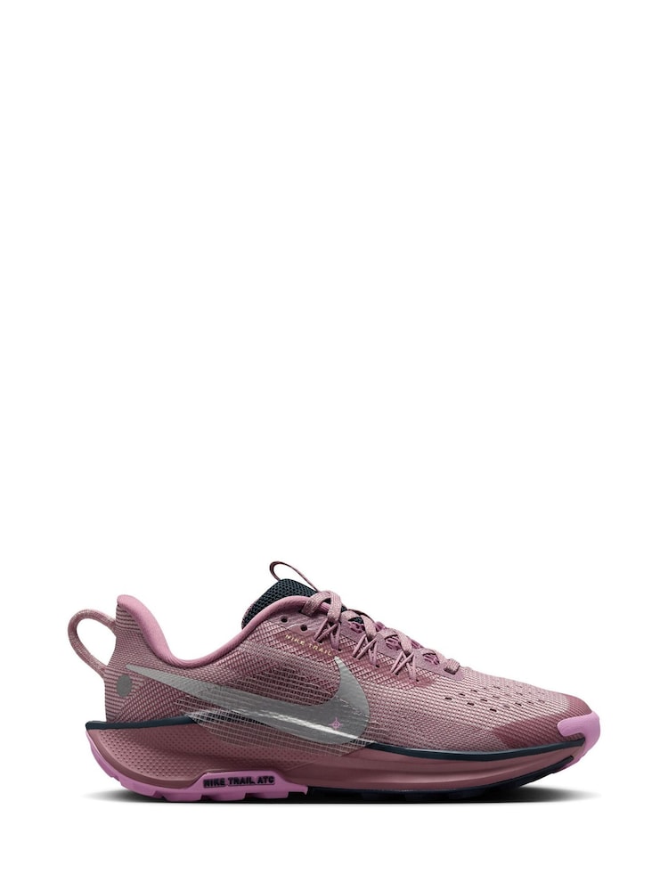 Nike Purple Youth Pegasus Trail 5 Running Trainers - Image 1 of 11