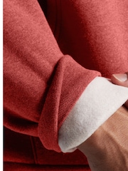 Under Armour Orange Essential Fleece Hoodie - Image 3 of 5