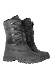 Mountain Warehouse Black Plough Mens Snow Walking Boots - Image 1 of 5
