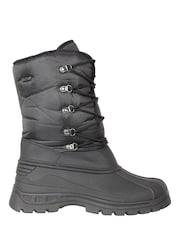 Mountain Warehouse Black Plough Mens Snow Walking Boots - Image 2 of 5