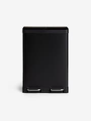 MADE.COM Black 2 Section 60 Litre Recycling and Waste Colter Bin - Image 5 of 5