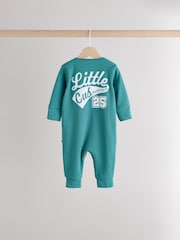Little Man Multi Baby Two Way Zip Footless Sleepsuits 3 Pack (0mths-3yrs) - Image 7 of 15