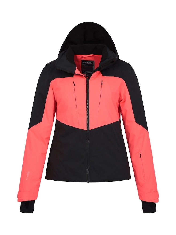 Mountain Warehouse Pink Womens Waterproof Altitude Extreme Ski Jacket - Image 4 of 5